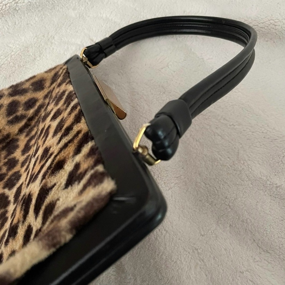Vintage 1950’s-1960’s Ingber Leopard Print Purse - Picture 5 of 6